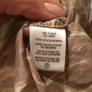 Micheal kors silk blouse